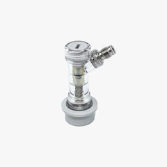Ball lock disconnect Gas in MFL with CHECK VALVE