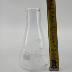 Borosilicate Erlenmeyer Conical Flask 250mL