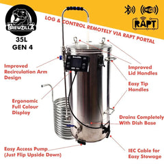 Gen 4.1 35L Brewzilla + Options