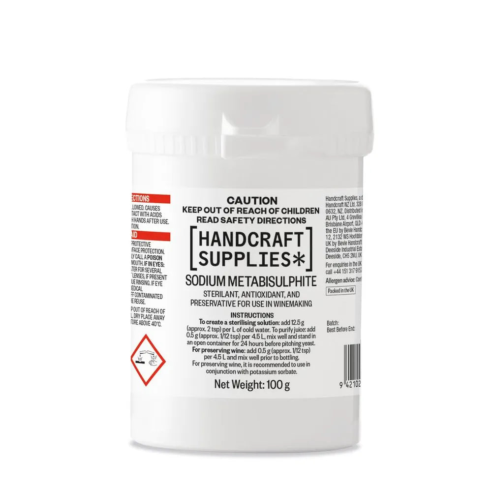 HS Sodium Metabisulphite 100g