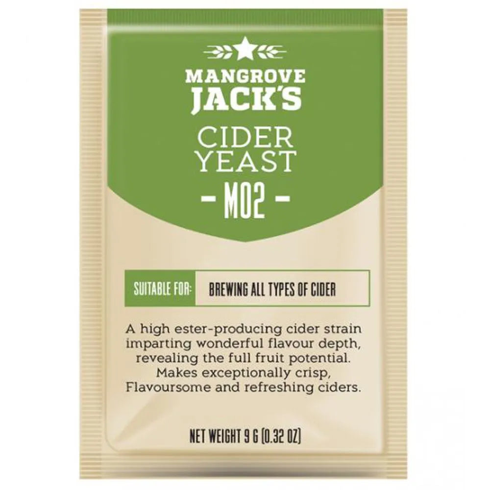 Mangrove Jacks Craft Series Cider Yeast M02 - 9g