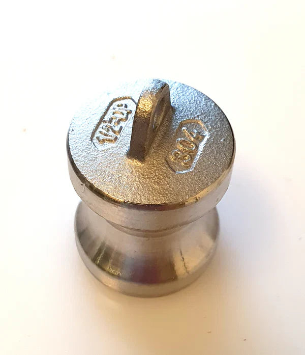 1/2 Inch Camlock Coupling Type Dust Cap - 15mm