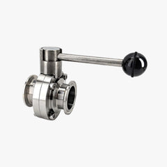 2" Stainless Steel Tri Clamp butterfly valve
