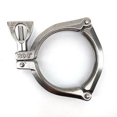 3 Inch Tri-Clover Clamp - 3 Sections