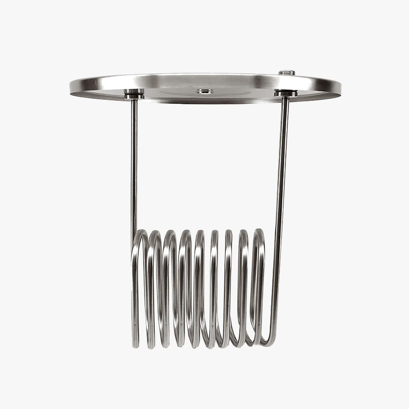 32L Stainless Steel Conical Fermenter Lid with SS 1/2 Inch BSP Male Glycol Cooling/Heating Coil