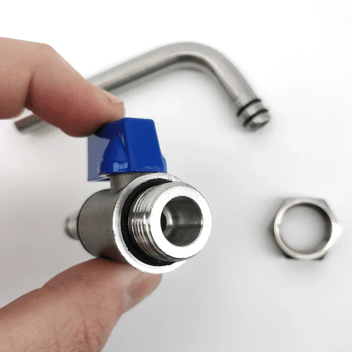 3/8 Mini Ball valve Assembly with Rotating Arm