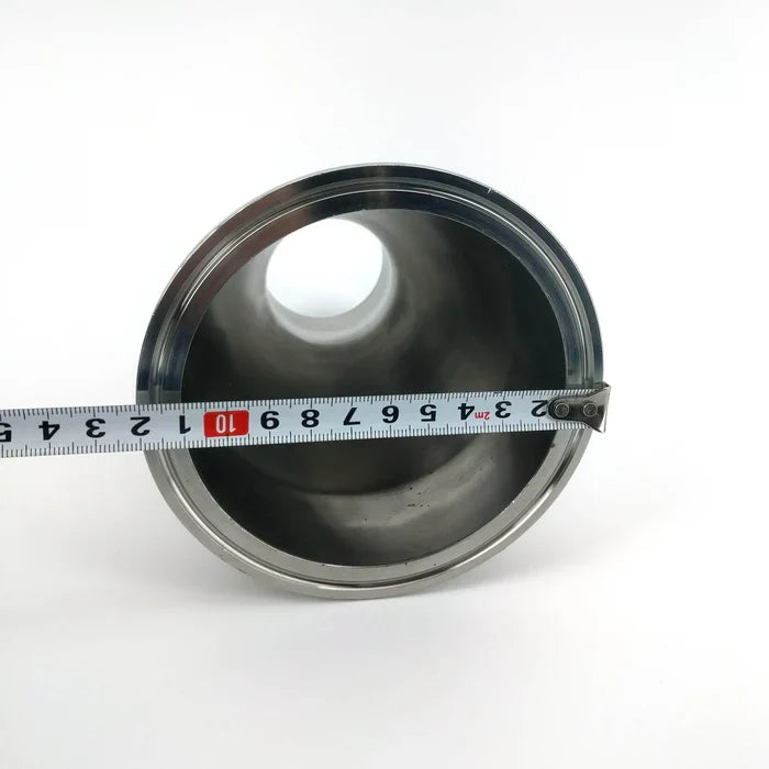 4 Inch to 2 Inch Tri Clover Concentric Reducer for Kegmenter - Still Attachment