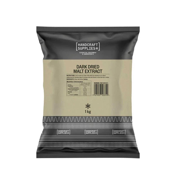 Handcraft Supplies Dark Dried Malt Extract 1kg