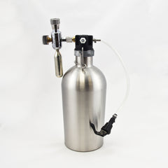 Growler dispense fitting
