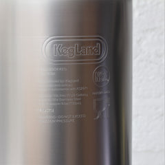 Kegland NEW 9.5L Ball Lock Corny Keg