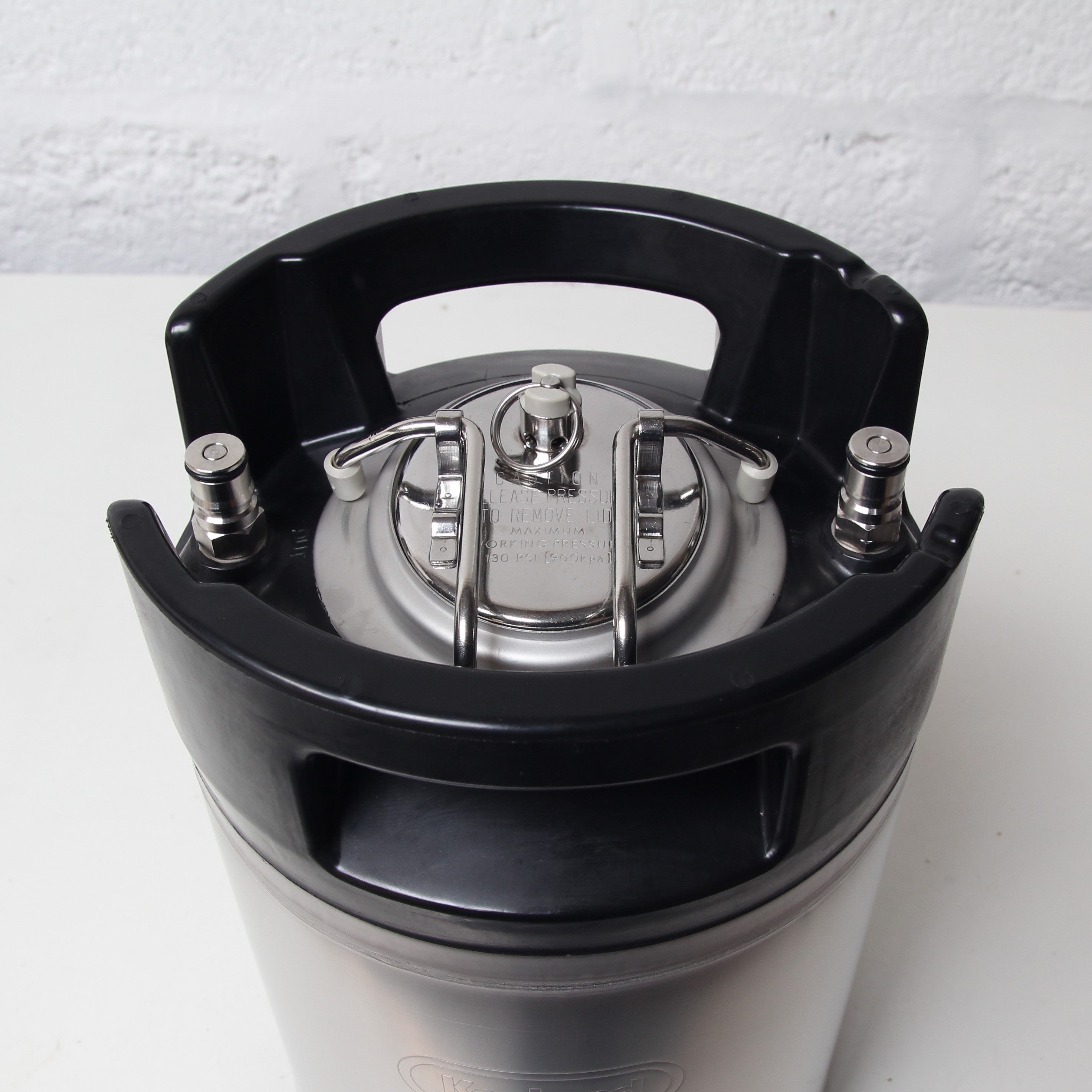Kegland New - 19L Corny Ball lock Keg - LOW2 SEAL