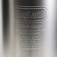10L Kegland MiniKeg / Growler