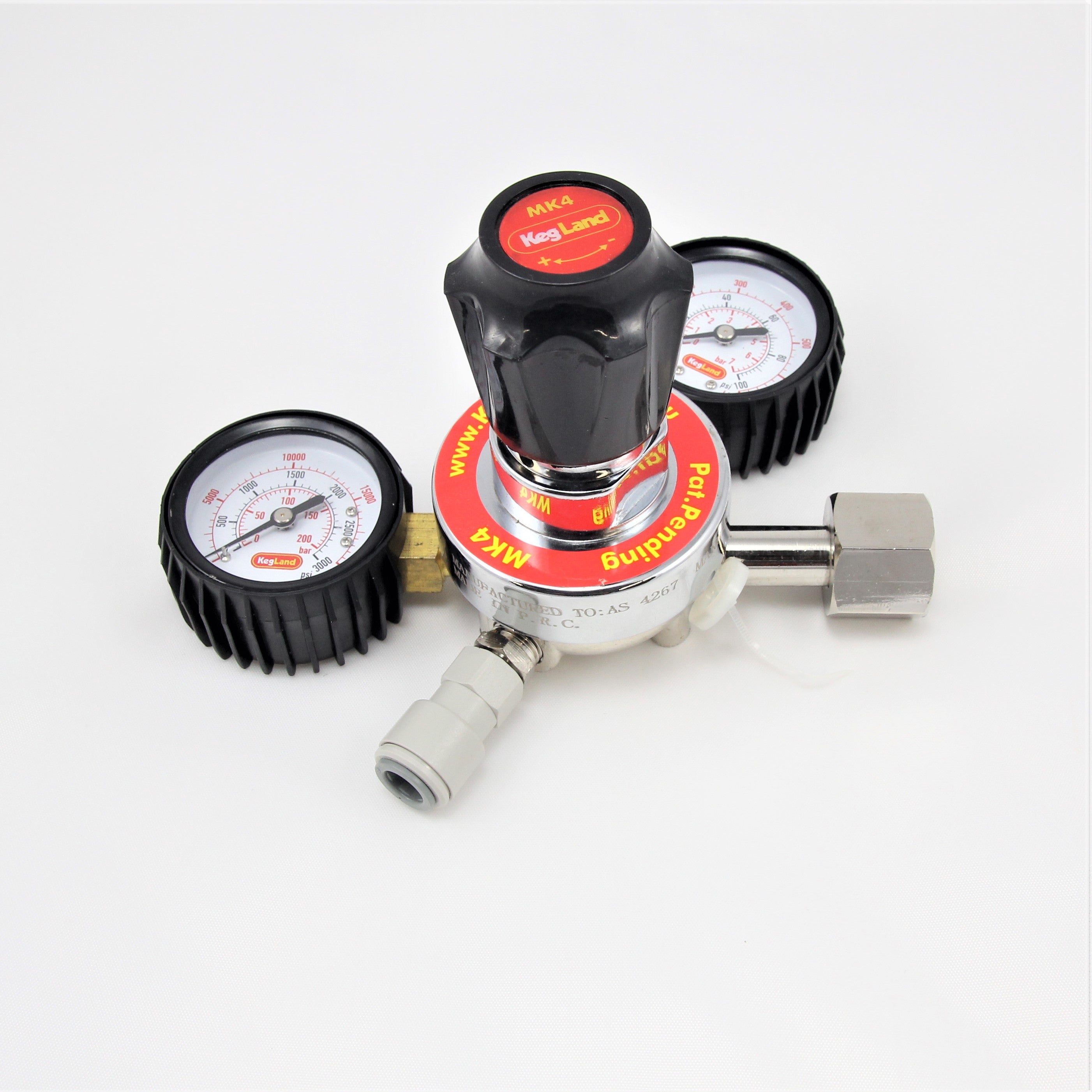 Kegland Mk4 Beverage CO2 Regulator