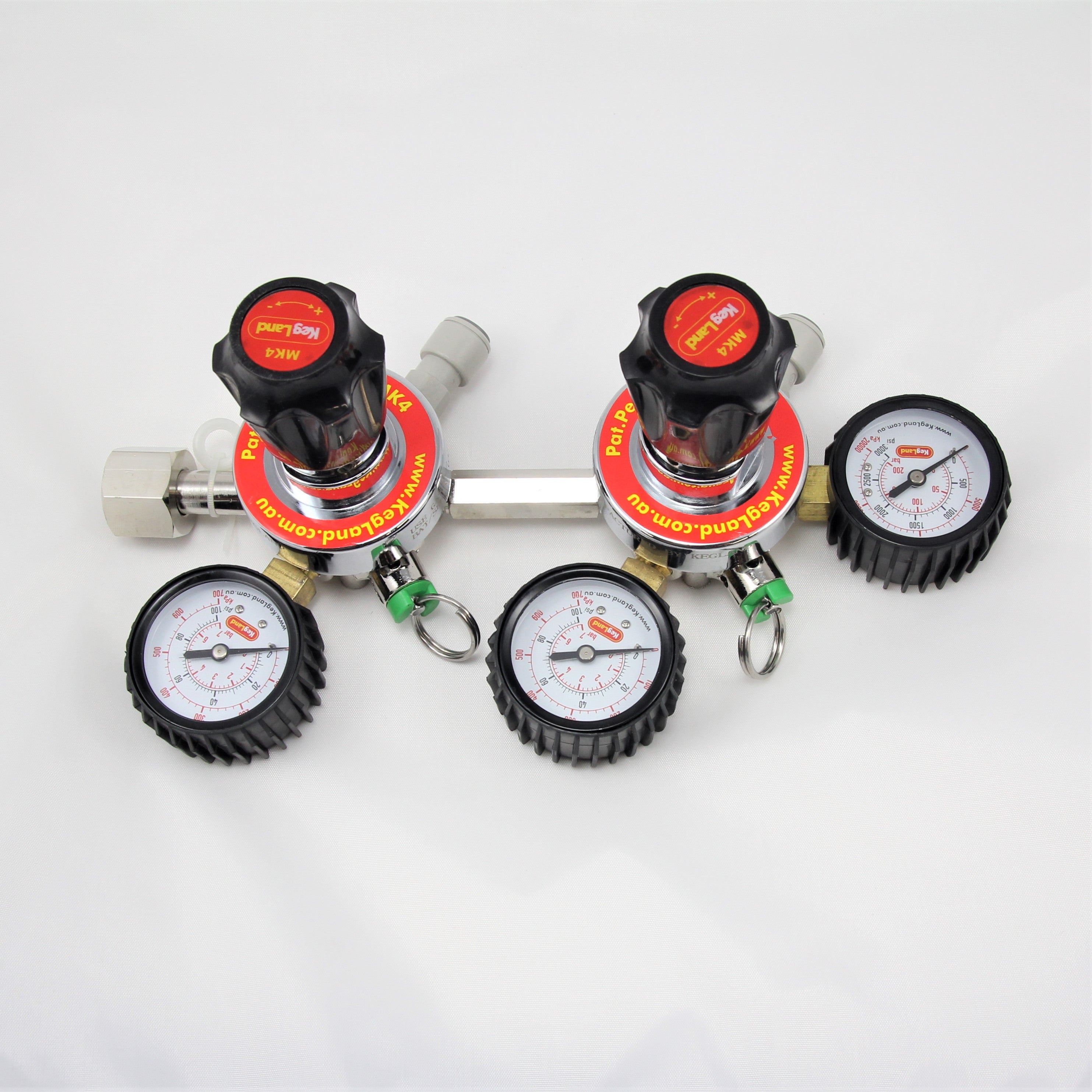 Kegland Mk4 Double Output Beverage CO2 Regulator