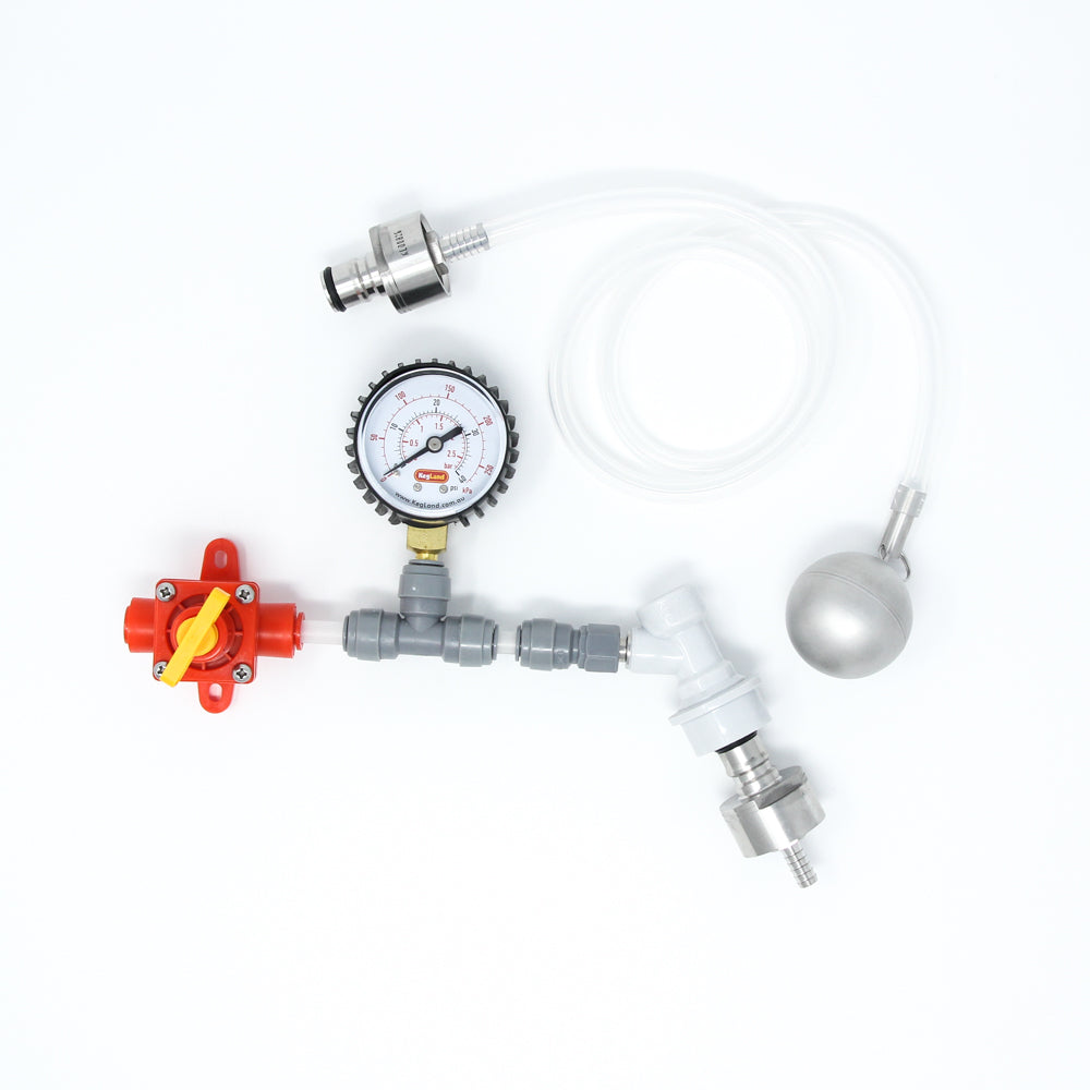 Fermzilla Ultimate Pressure Kit V1 - Stainless Steel Caps