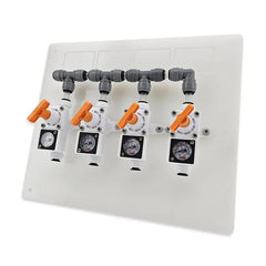 4 Way 8mm In-Line Regulator Manifold Board Kit