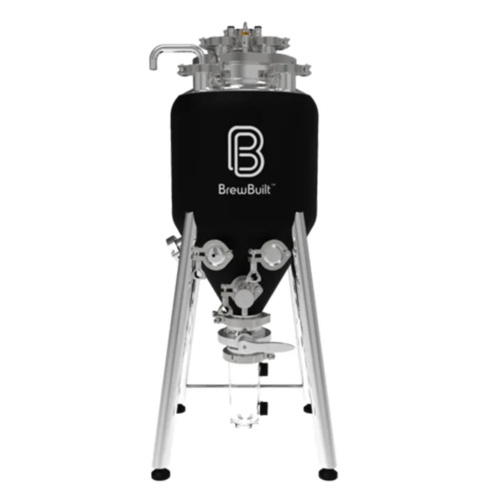 26L BrewBuilt X3 Uni Conical Fermenter - Jacketed Stainless Steel (7gal) - Complete Kit