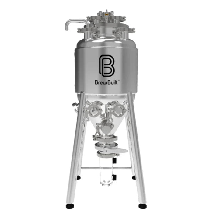 26L BrewBuilt X3 Uni Conical Fermenter - Jacketed Stainless Steel (7gal) - Complete Kit