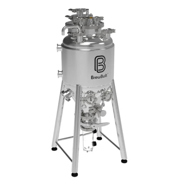 26L BrewBuilt X3 Uni Conical Fermenter - Jacketed Stainless Steel (7gal) - Complete Kit