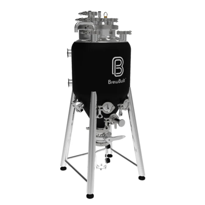 26L BrewBuilt X3 Uni Conical Fermenter - Jacketed Stainless Steel (7gal) - Complete Kit