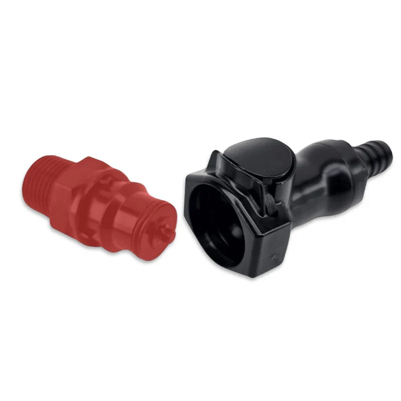 JoinTech Female Connector with Auto Shut Off x 13mm Barb