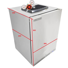 KegLand Undercover / Semi-Integrated / Under Bench Kegerator Keg Fridge