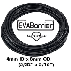 Black Lightshield EVABarrier 4mm ID x 8mm OD - Double Wall EVA - per metre