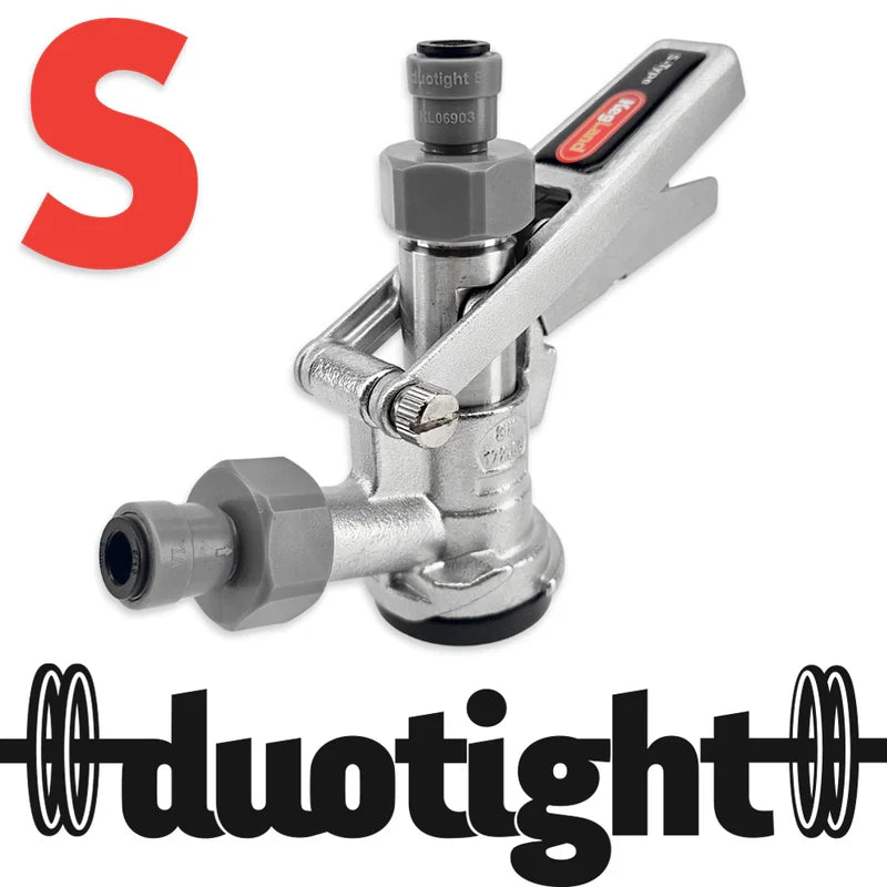 Kegland S-Type Keg Coupler S.S