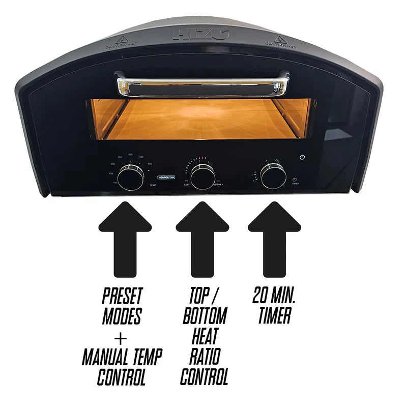 HIZO NEO - E13 Electric Pizza Oven - Stealth Black