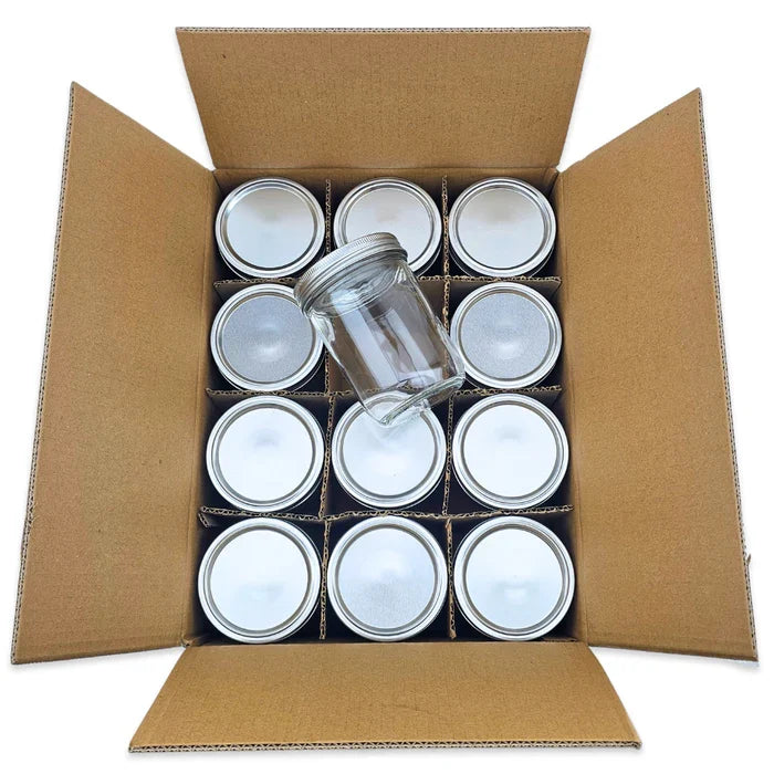 Haul Wide Mouth - 500mL - Pint Mason Jars & Lids