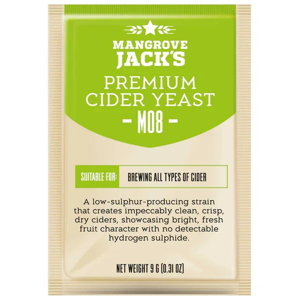 Mangrove Jacks Craft Series Premium Cider Yeast M08 - 9g