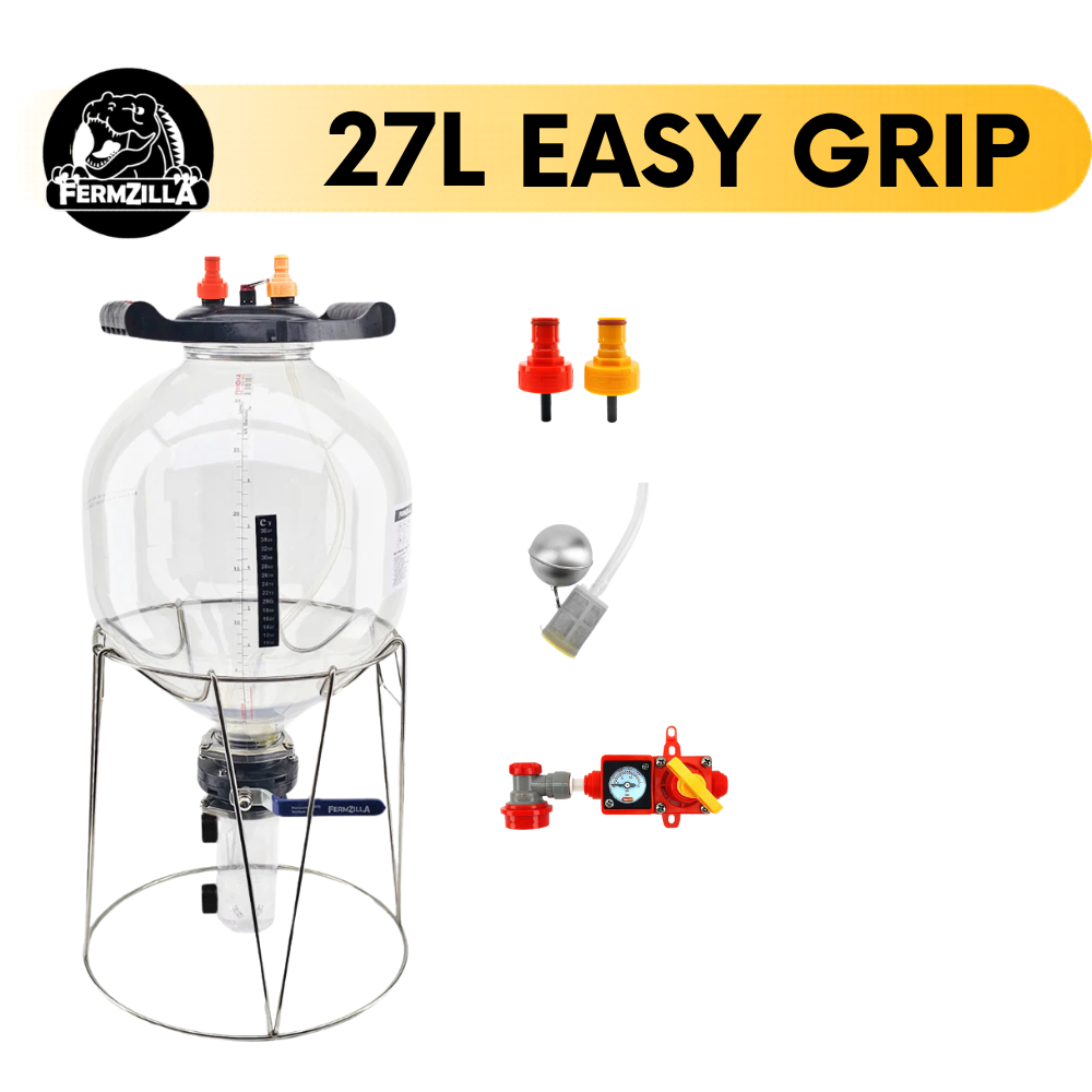 Fermzilla 27L Gen3.2 TRI-CONICAL Starter Kit AND Ultimate Pressure Kit