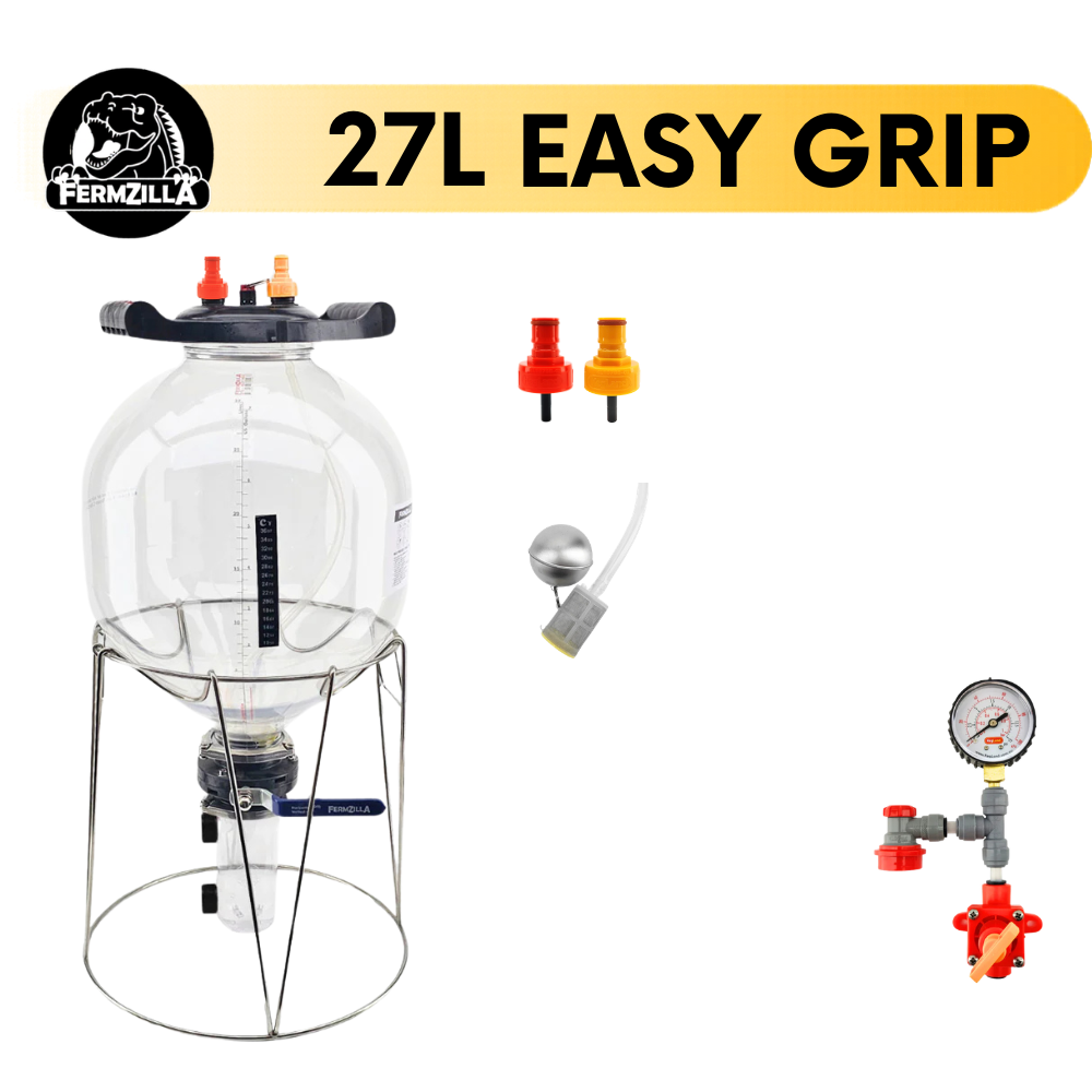 Fermzilla 27L Gen3.2 TRI-CONICAL Starter Kit AND Ultimate Pressure Kit