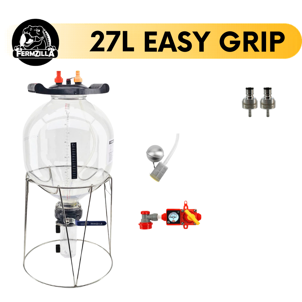Fermzilla 27L Gen3.2 TRI-CONICAL Starter Kit AND Ultimate Pressure Kit