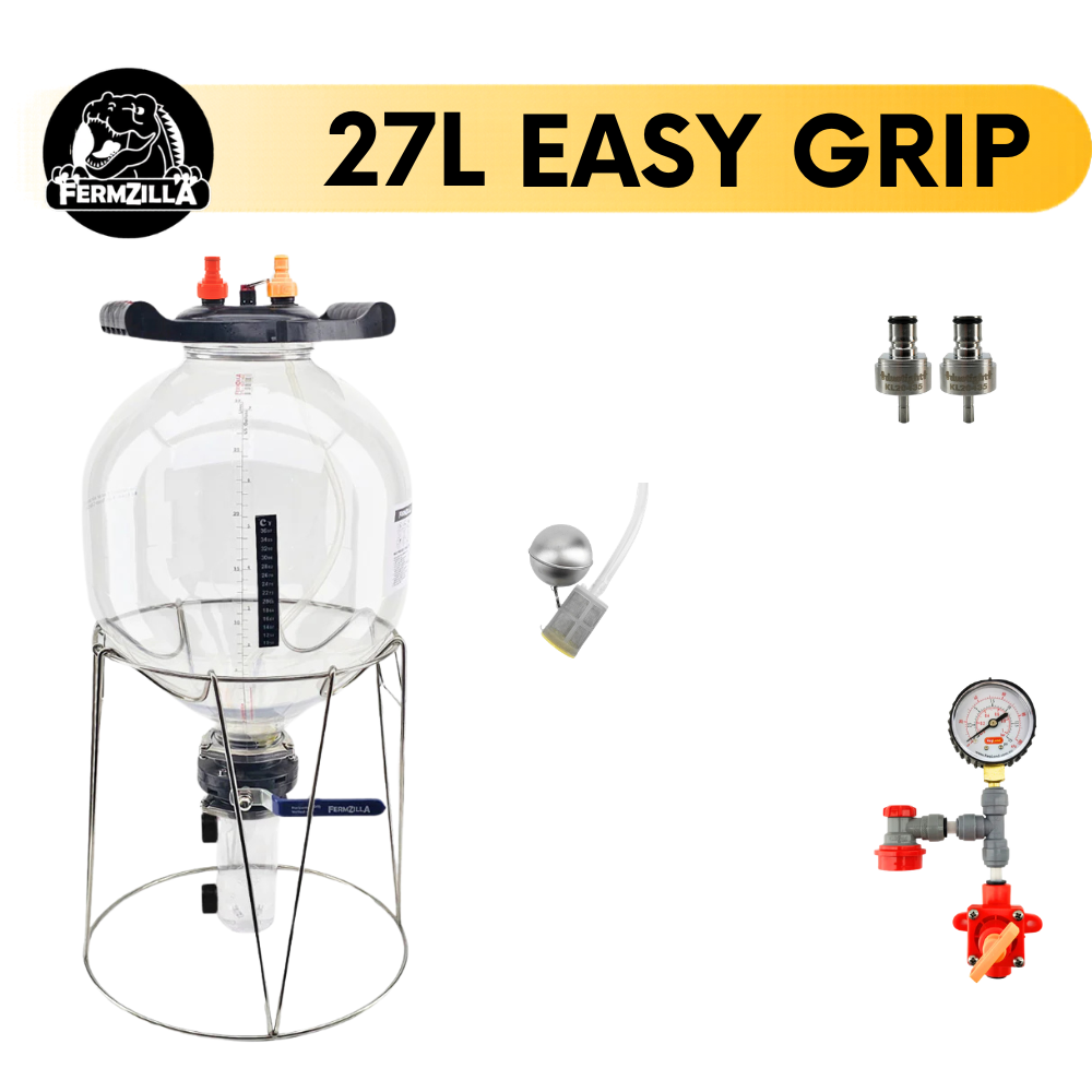 Fermzilla 27L Gen3.2 TRI-CONICAL Starter Kit AND Ultimate Pressure Kit