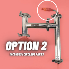BrewZilla 2" Tri-Clover Steam Condenser Set