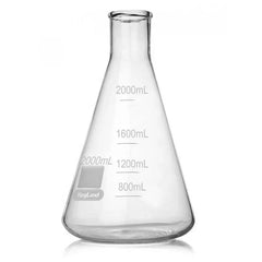 Borosilicate Erlenmeyer Conical Flask 2000ml