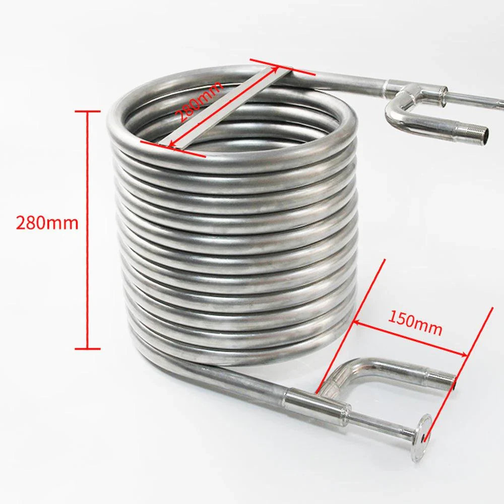 Coolossus Gen2.1 - Passivated Stainless Steel Counterflow Chiller - Tri Clamp