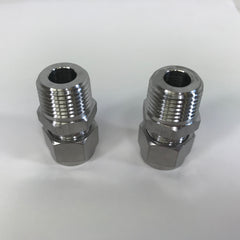 Compression fittings for Brewzilla chiller