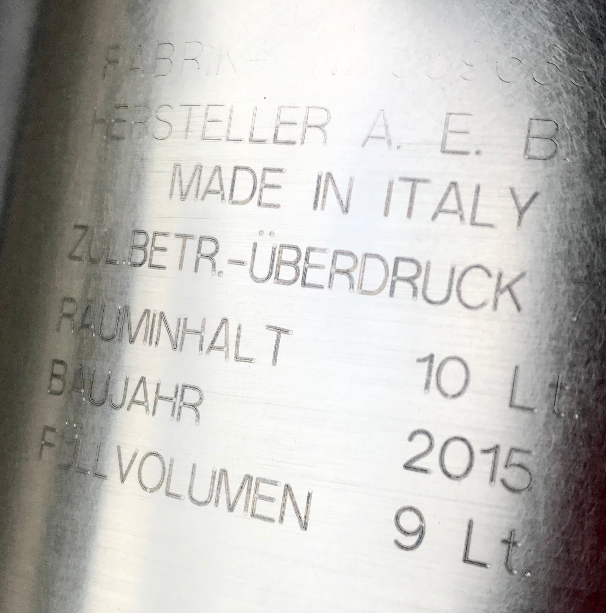 AEB Reconditioned 10L Corny Keg