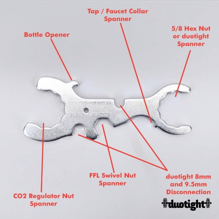 7 in 1 Kegging Tool
