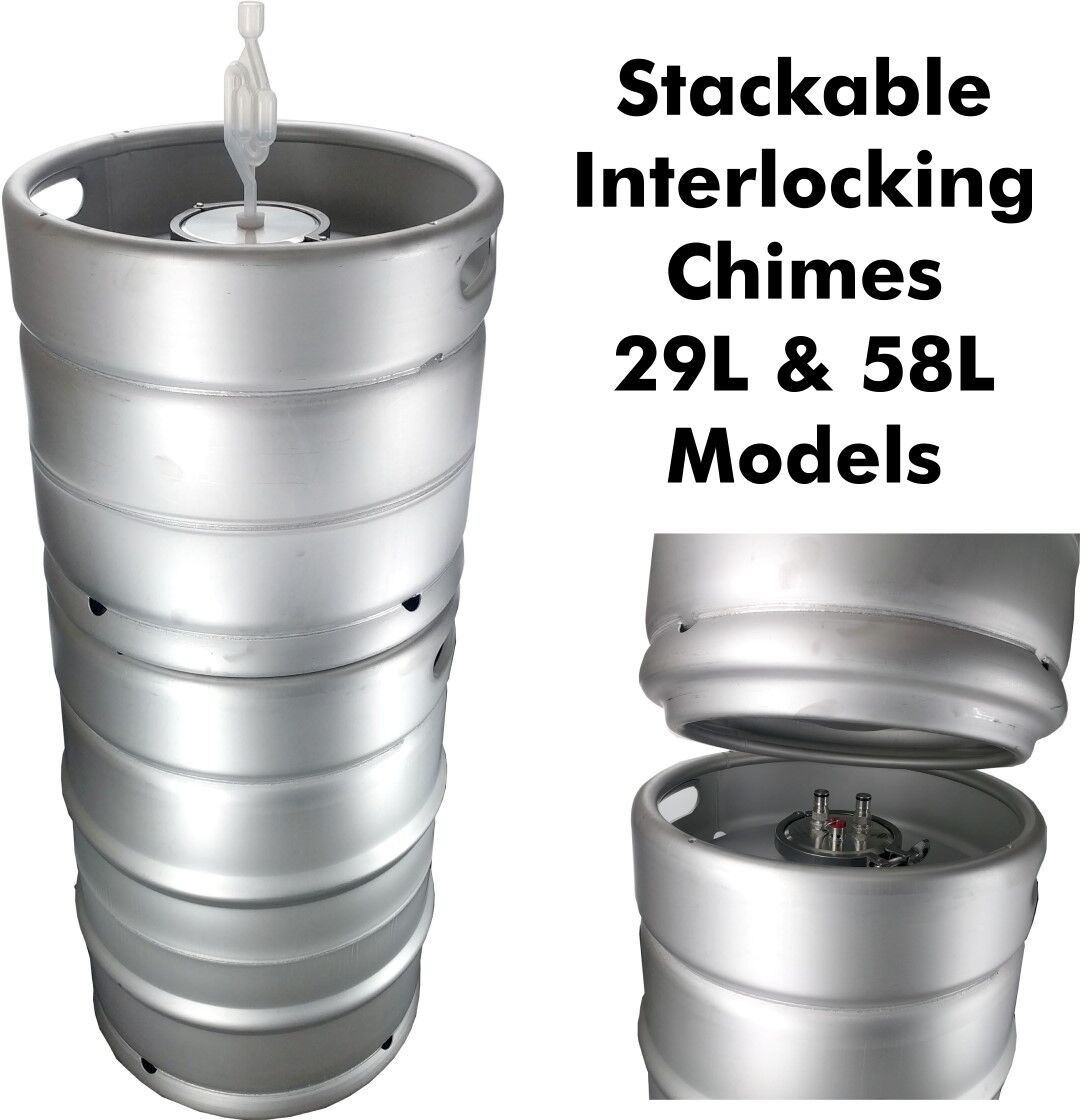 Kegland Kegmenter 58L Stainless Uni Tank Pressurisable Fermenter