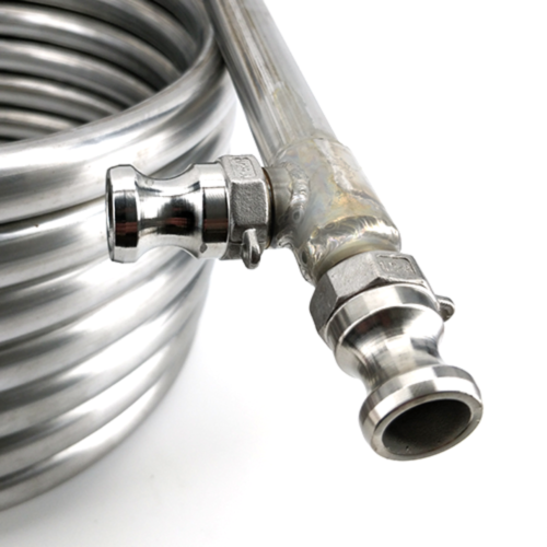 Coolossus - Passivated Stainless Steel Counter Flow Chiller Heat Exchanger