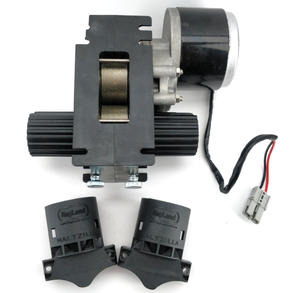 MaltZilla with Integrated 24v Motor - The Diamond Grain Mill - Premium Diamond Rollers