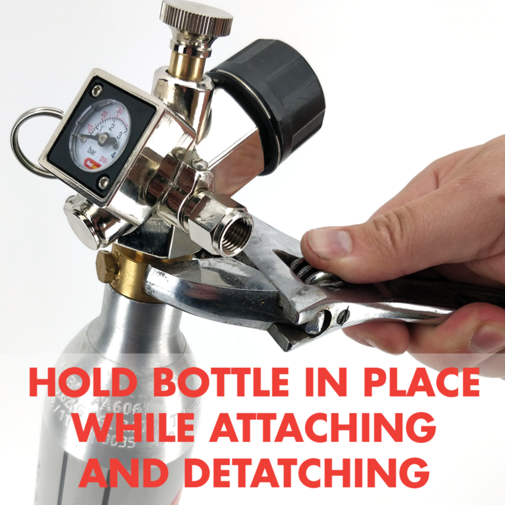 KegLand Mini 360 Core Actuator Regulator - Sodastream & 16g Bulb Compatible
