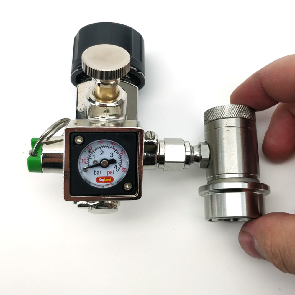 KegLand Mini 360 Core Actuator Regulator - Sodastream & 16g Bulb Compatible