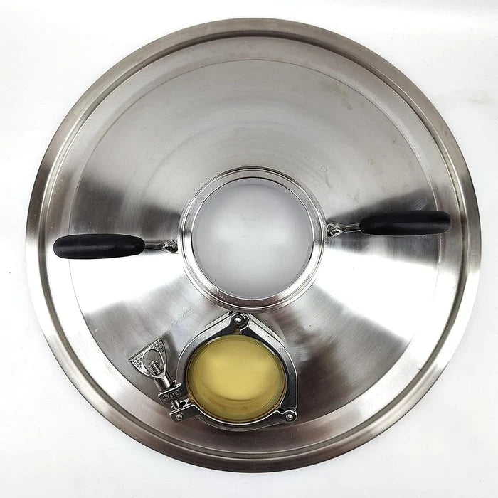 65L Pro Sight Glass Distillation Lid - Steam Condenser Lid - BrewZilla - DigiBoil