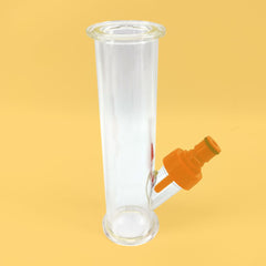 1.5" Tri-Clover - Hop Bong - Sight Glass with Black Bottle Cap