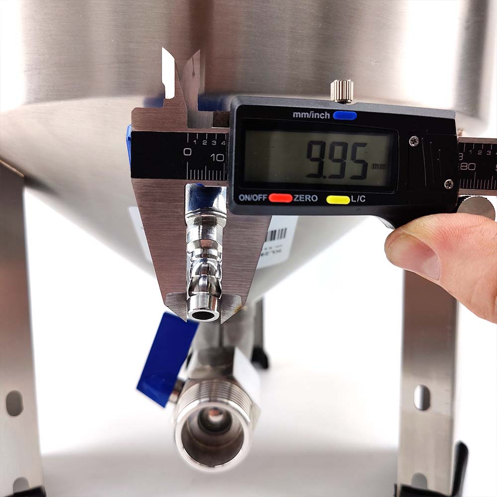 Kegland 32L Stainless Steel Conical Fermenter - Brewmeister Edition
