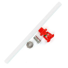 Low Volume CIP Spinning Spray Rotor (stainless swivel nut and barb)